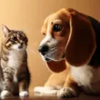Czy beagle lubią koty?